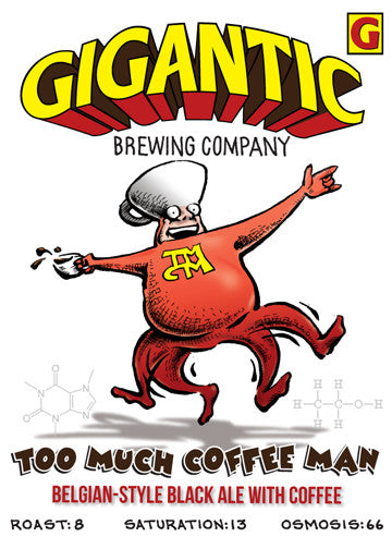 Too Much Coffee Man by Shannon Wheeler