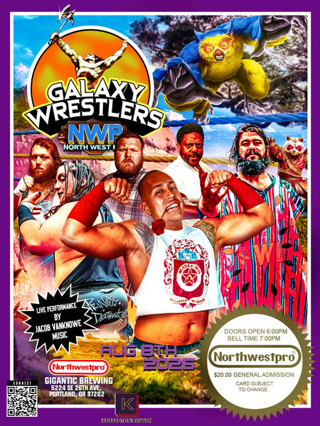 Live Pro Wrestling at Gigantic! Saturday, August 8th