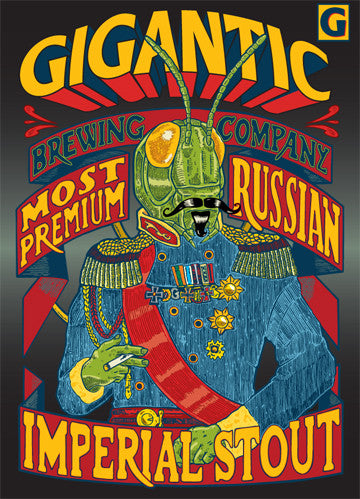 Most Premium Russian Imperial Stout by Frank Kozik