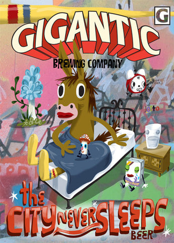 The City Never Sleeps by J. Otto Seibold – Gigantic Brewing Company