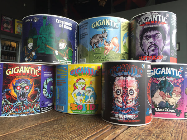 Gigantic Label and Sticker Package
